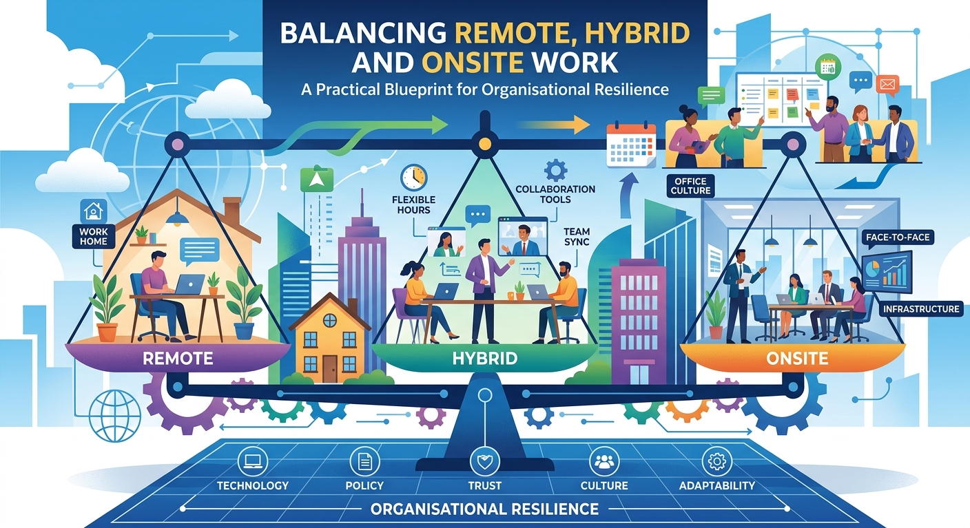 How to Balance Remote, Hybrid, and Onsite Teams
